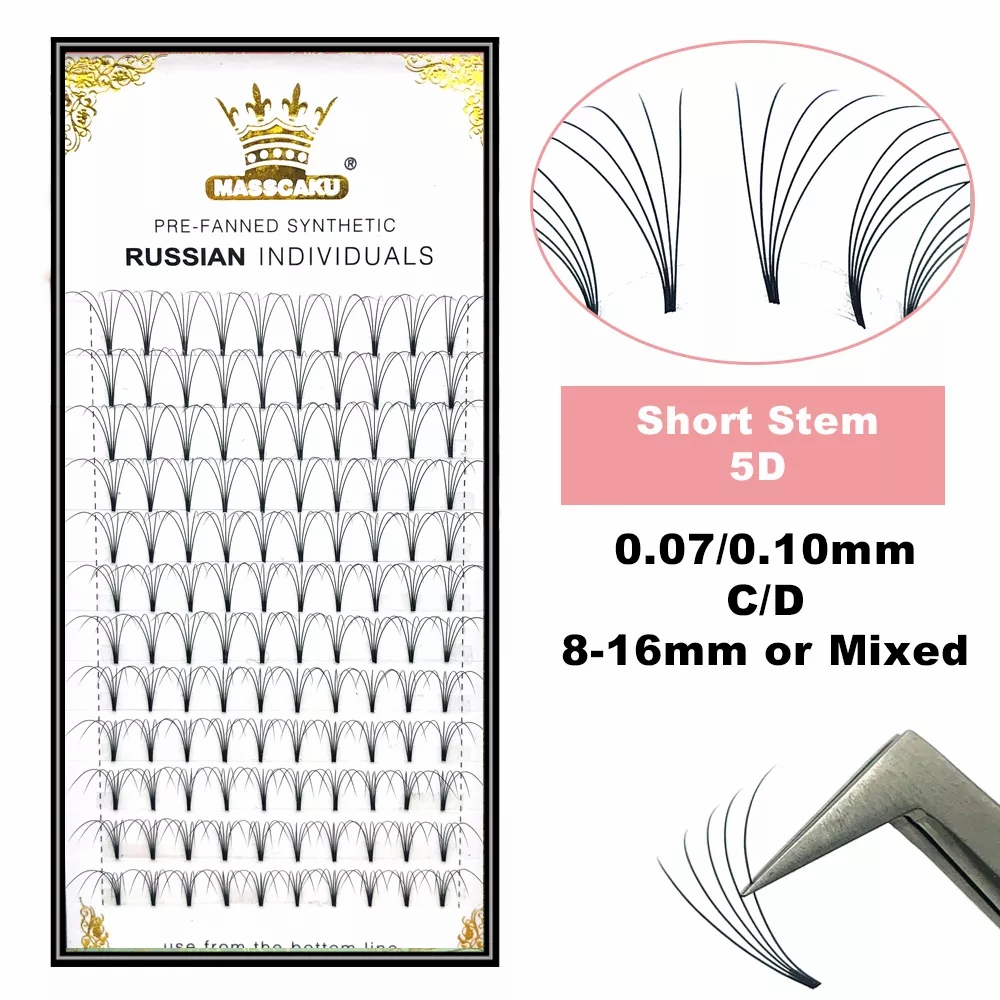 MASSCAKU Premade Russische Vol - Eyelash Extension Human Hair recensie en prijs