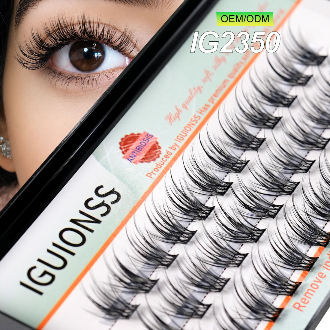 OEM ODM Wimperclusters DIY Ind - Eyelash Extension For Asian Eyes recensie en prijs