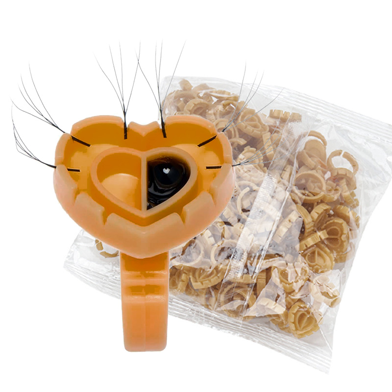 500 stuks lijmringen voor wimp - Eyelash Extension Look recensie en prijs