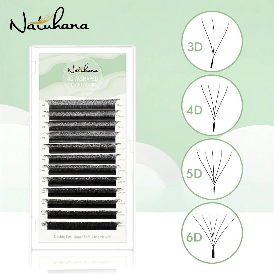 3D 4D 5D 6D W Vormige Klaver W - Eyelash Extension Russian recensie en prijs