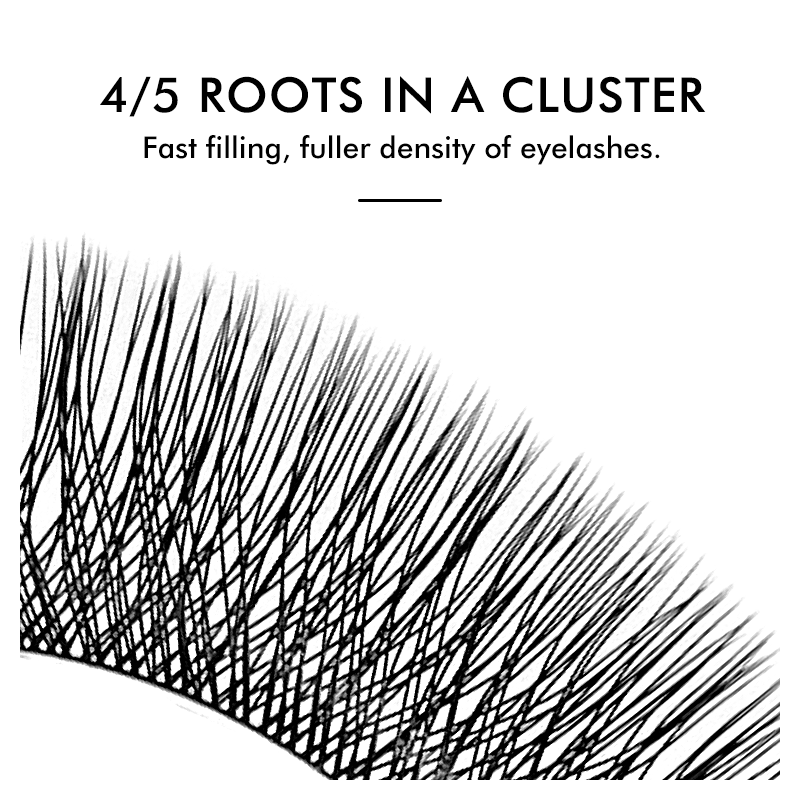 3D 4D 5D 6D W Vormige Klaver W - Eyelash Extension Russian recensie en prijs