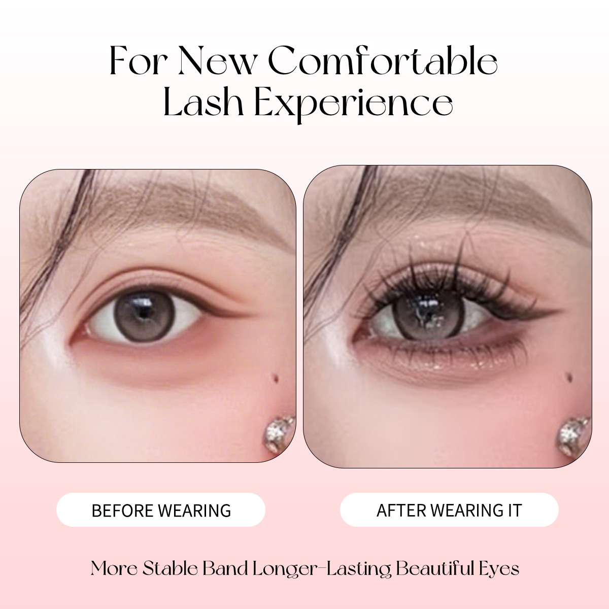Gemakkelijke opklikbare wimper - Eyelash Extension Human Hair recensie en prijs
