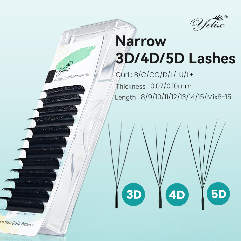 Yelix Smalle 3D 4D 5D W Voorge - Eyelash Extension For Asian Eyes recensie en prijs