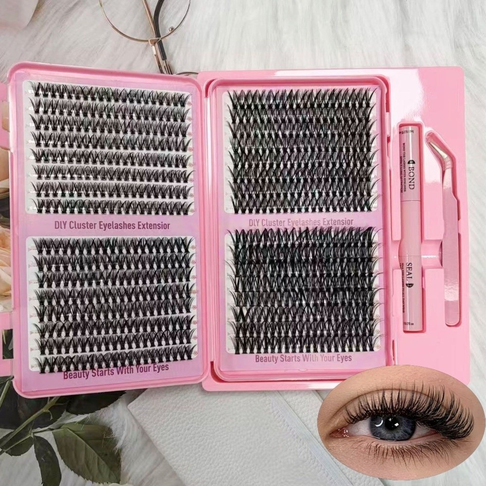 Nieuwe Dikke Lange Valse Wimpe - Eyelash Extension Natural Look recensie en prijs